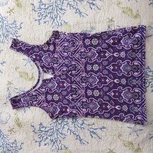 Purple Danskin Active Tank M